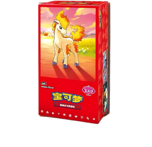 Simplified Chinese Pokemon Gem Pack Vol 4 Booster Box