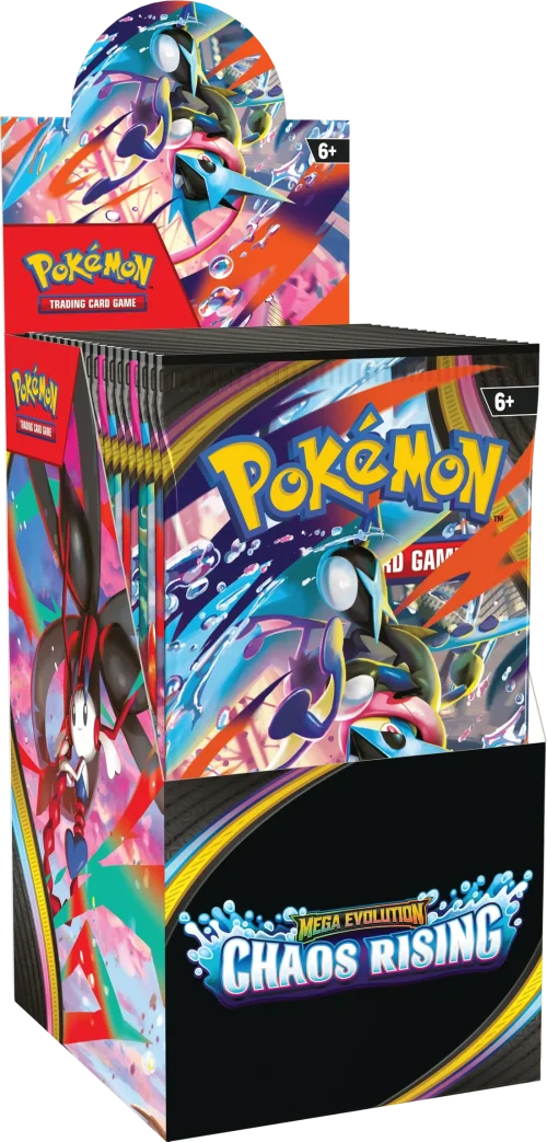 Pokémon TCG: Mega Evolution 4 - Chaos Rising Half Booster Display (18 Booster)