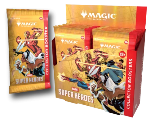 MTG - Marvel Super Heroes Collector's Booster Display (12 Packs) - EN (Disponivel a partir de 19 de Junho)