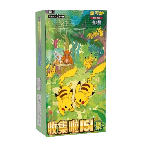 Pokemon Collect 151 Gathering 151-c Booster (Chinese)