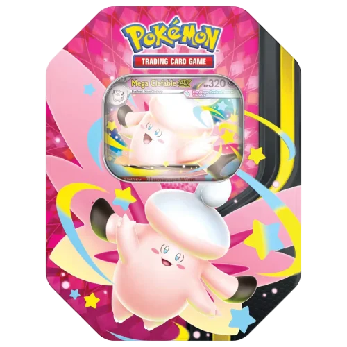 Pokemon TCG Mega Moonlight Tin - Mega Clafable